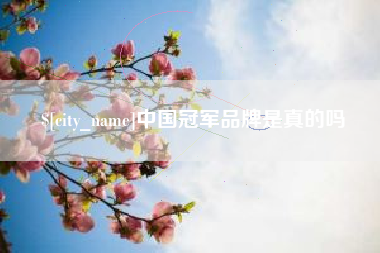 包头中国冠军品牌是真的吗