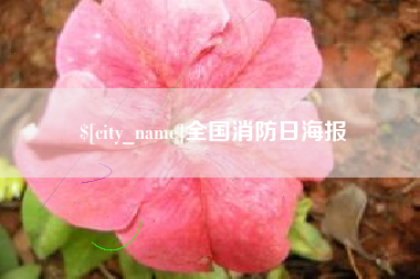 包头全国消防日海报