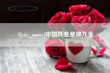 包头中国九金是哪九金