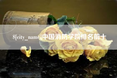 包头中国消防学院排名前十