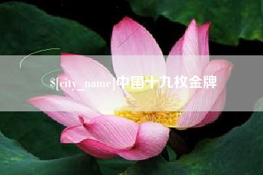 包头中国十九枚金牌