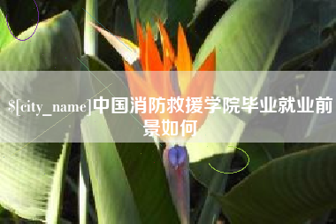 包头中国消防救援学院毕业就业前景如何