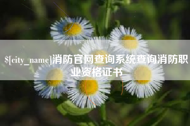 包头消防官网查询系统查询消防职业资格证书