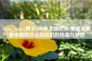 包头男子5000米全国记录-更是承载着中国田径运动员们的热血与梦想