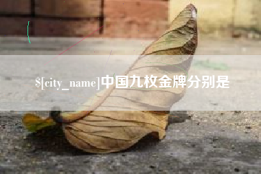 包头中国九枚金牌分别是