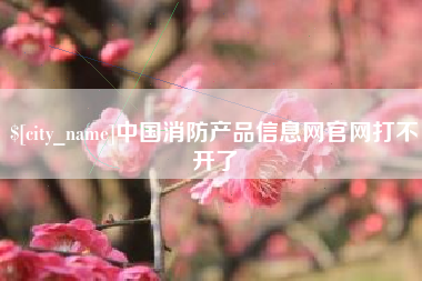 包头中国消防产品信息网官网打不开了