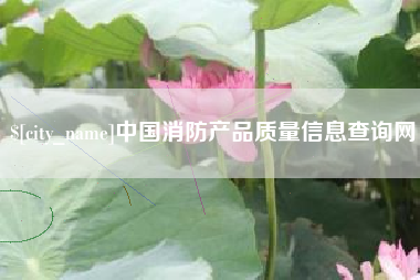 包头中国消防产品质量信息查询网