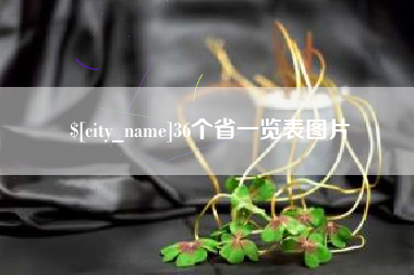 包头36个省一览表图片