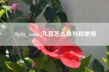 包头九宫怎么排列和使用