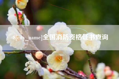 包头全国消防资格证书查询